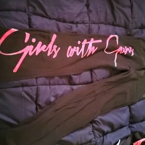 Girls with guns yoga pants